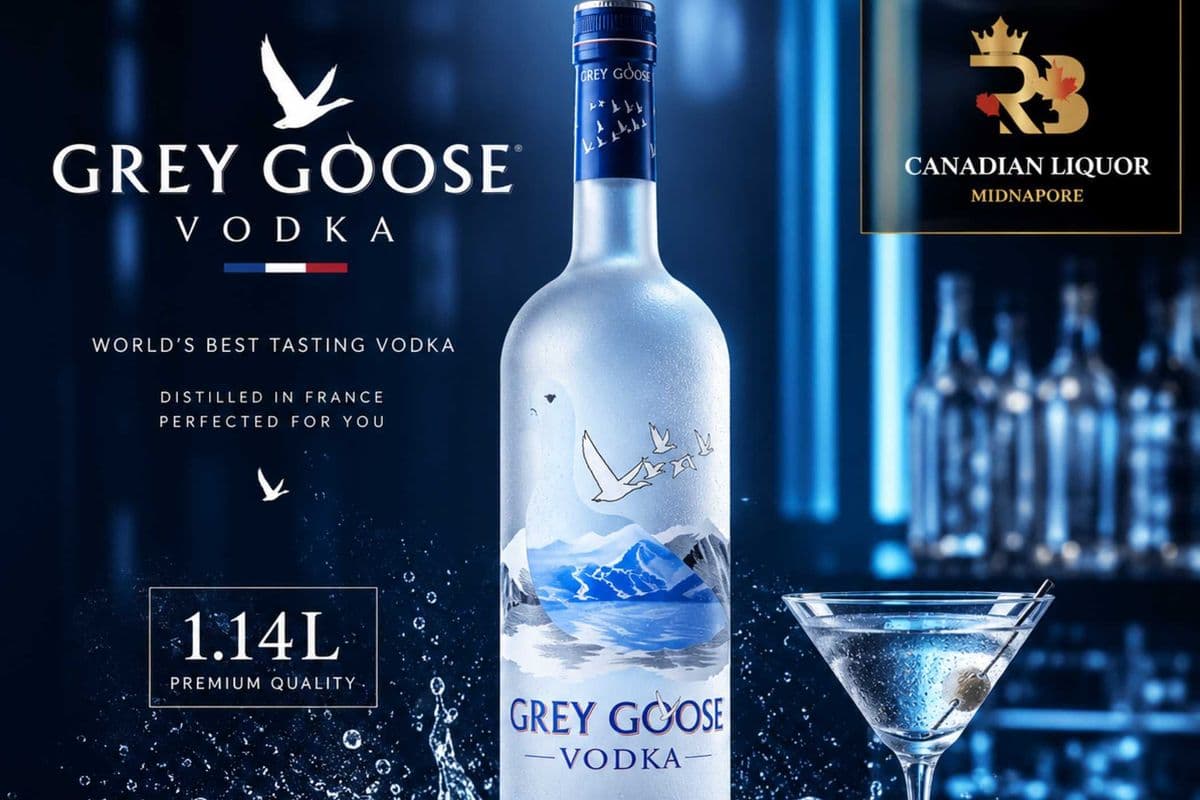 GREY GOOSE VODKA (1.14 L) 40.0% ABV (1 x 1.14 L)