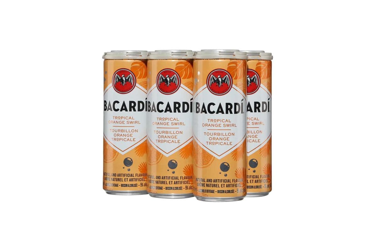 Bacardi Orange Swirl (6 x 355mL Cans)