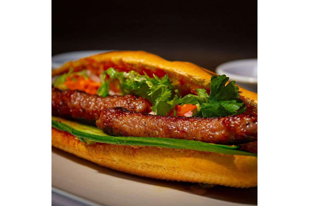 BM6. Grilled Pork Sausage Banh Mi | Bánh Mì Nem Nuong