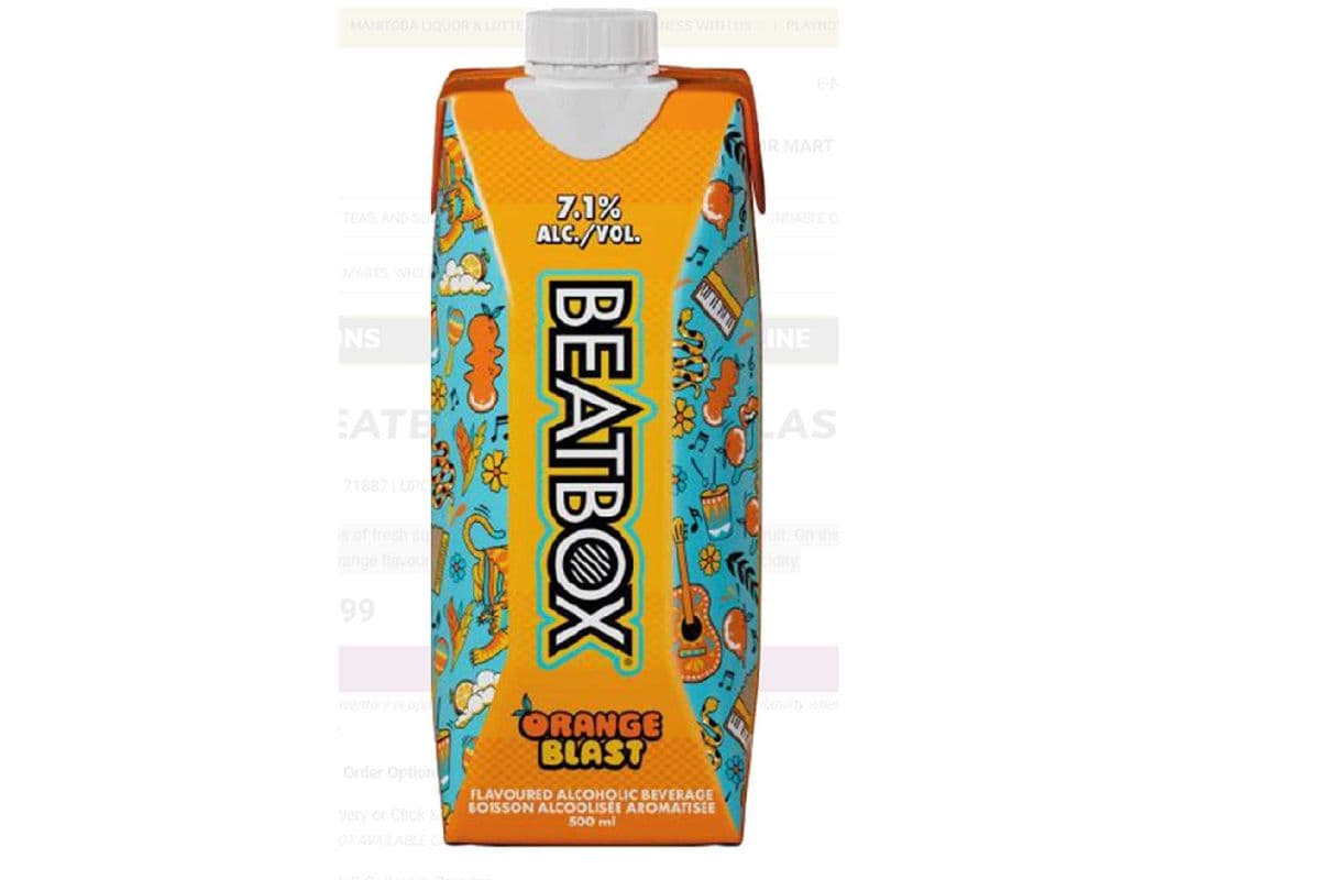 Beatbox Orange Blast (1 x 500 ml tetra pak)