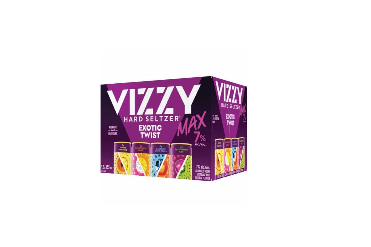 VIZZY EXOTIC TWIST MAX 7% 12 PACK (1 x 12 PACK)