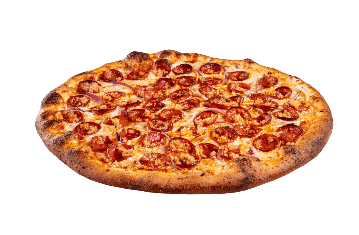 LARGE 14" - Stinkin' Cup N Char Pepperoni Pizza