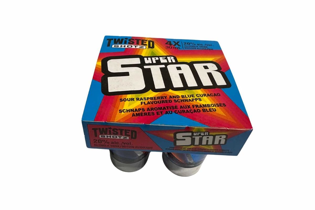 TWISTED SHOTZ SUPER STAR (4 x 30ml)