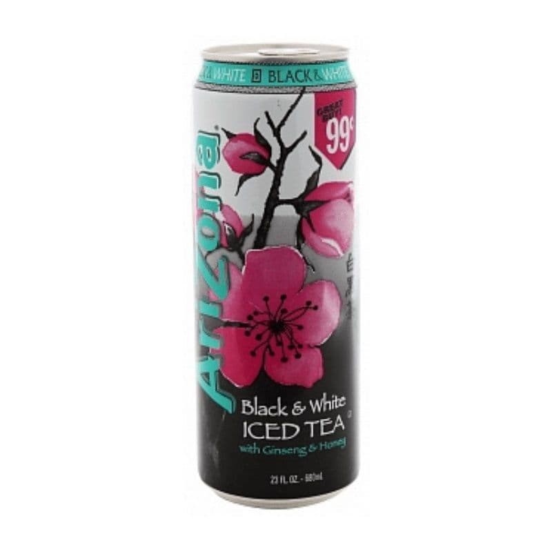 Arizona Black and White Iced Tea (680 ml)