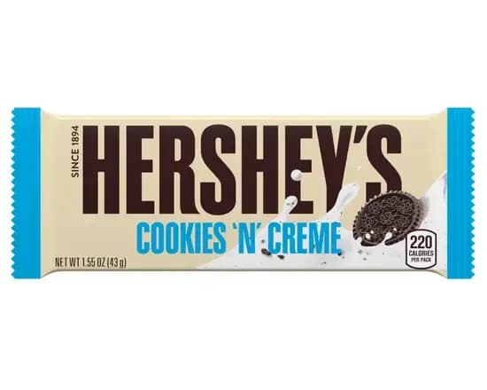 Hershey's Biscuits et Créme 43g / Hershey's Cookies' n ' Creme 43g