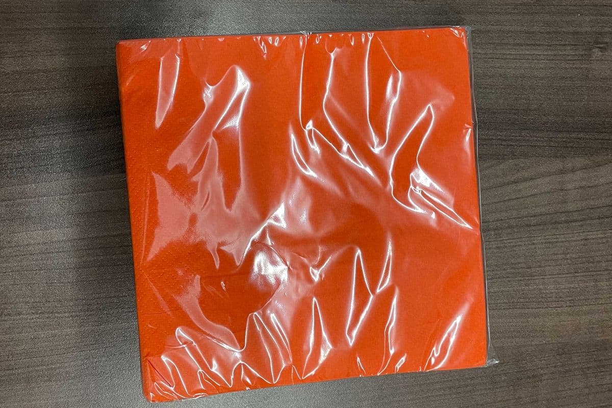 Pumpkin Orange Lunch Napkin 20pk
