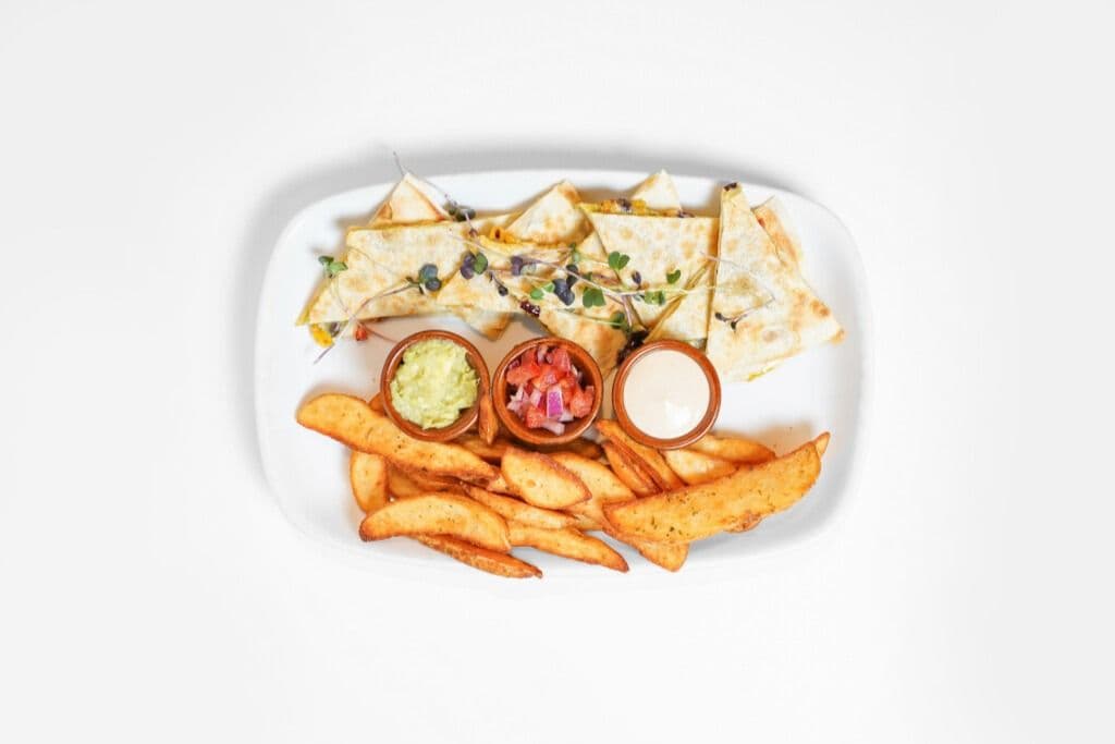 Pesto Chicken Quesadilla