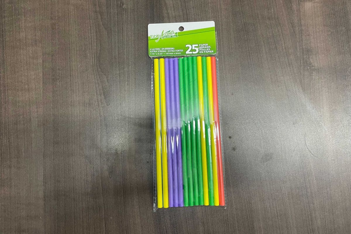 Paper Straws 25pc (25 Pack)