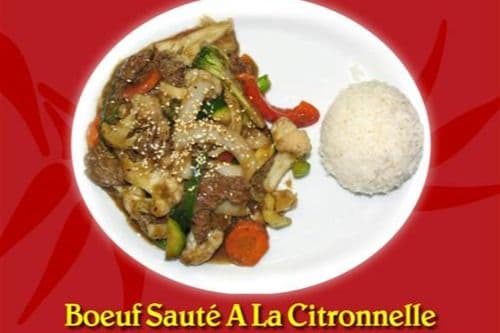 54. Boeuf sauté a la citronnelle / Beef Sautéed With Lemongrass