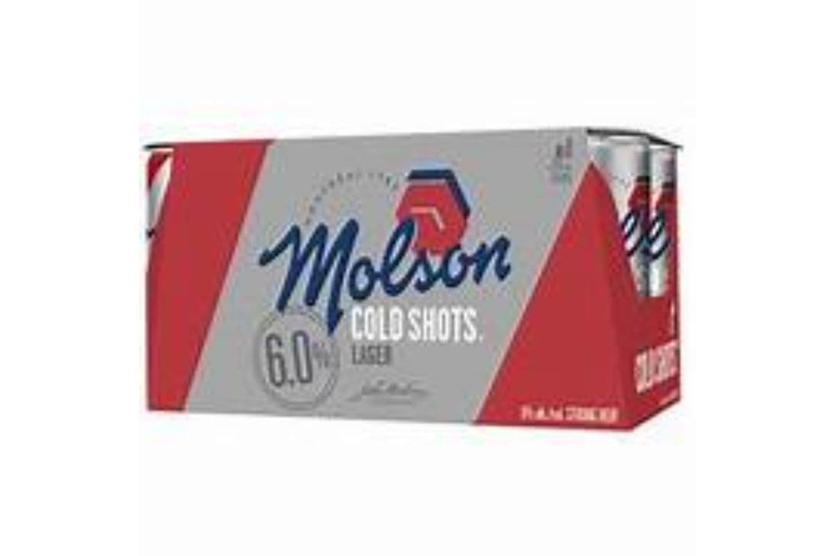 Molson Cold Shots (8 x 222 ml Cans)
