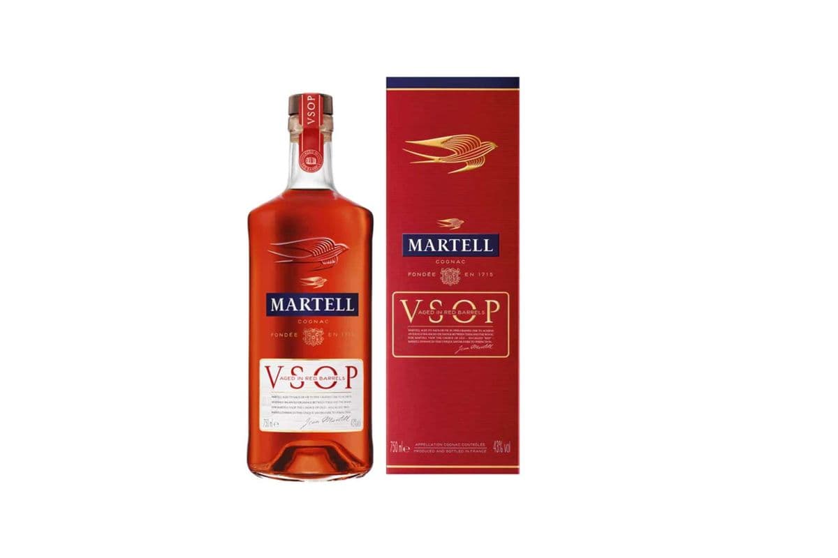 Martell VSOP Red Barrels (1 x 750 ml)