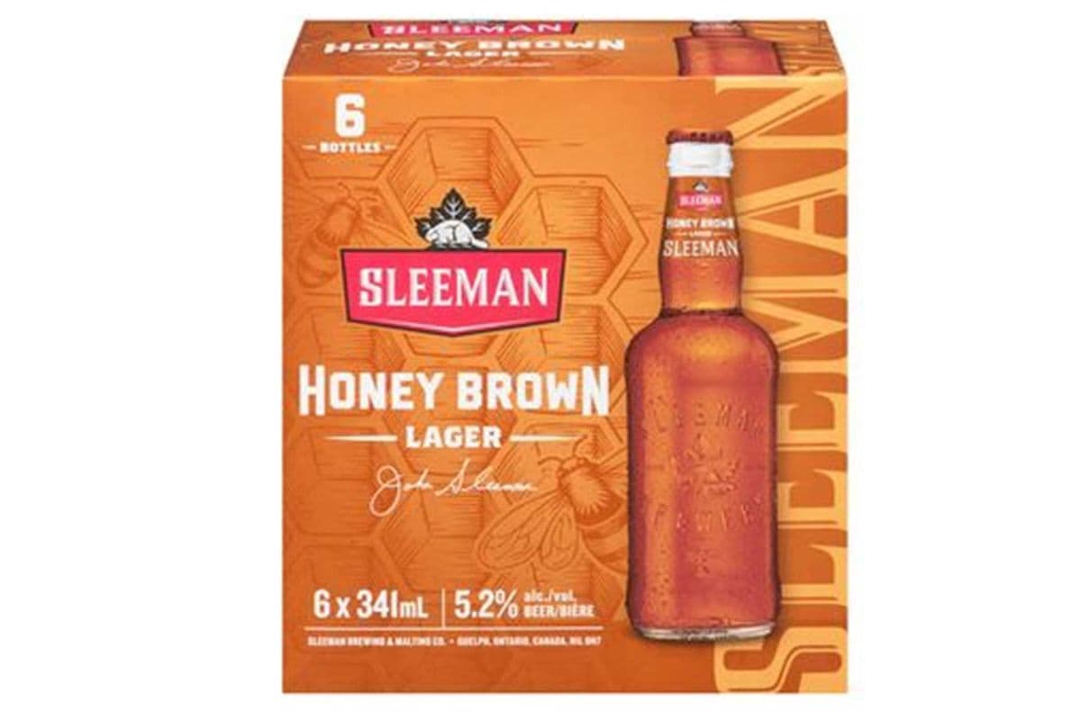 Sleeman Honey Brown 6 BOTTLES (6 x 341ML)