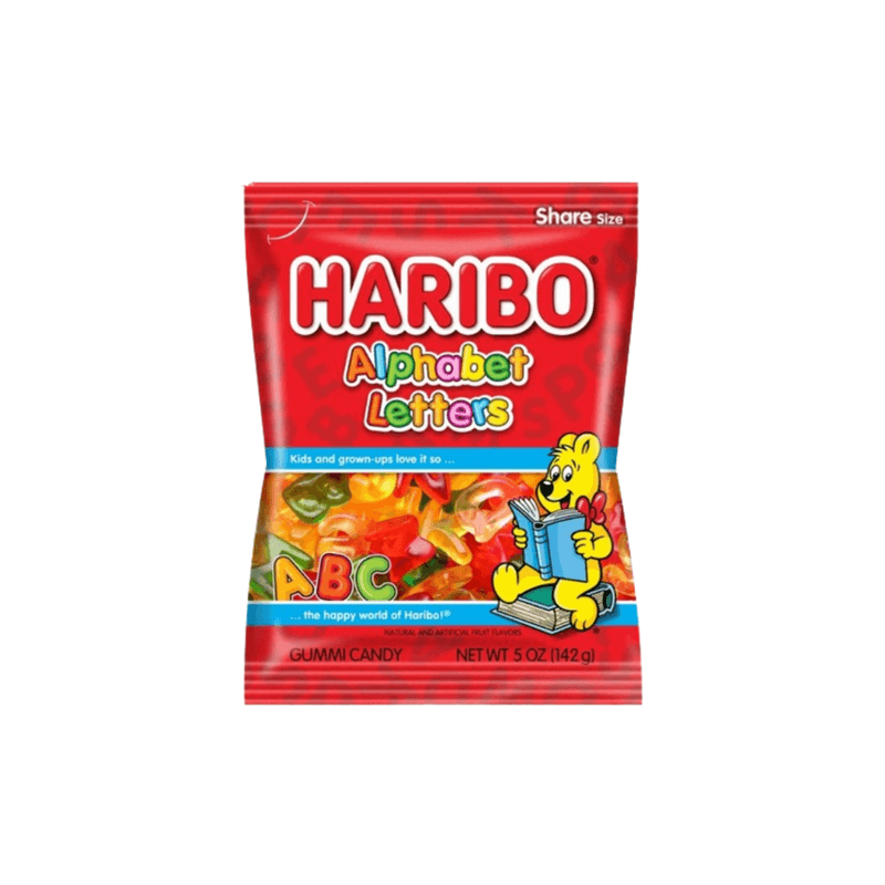 Haribo Alphabet Letters – Turkey (5oz)