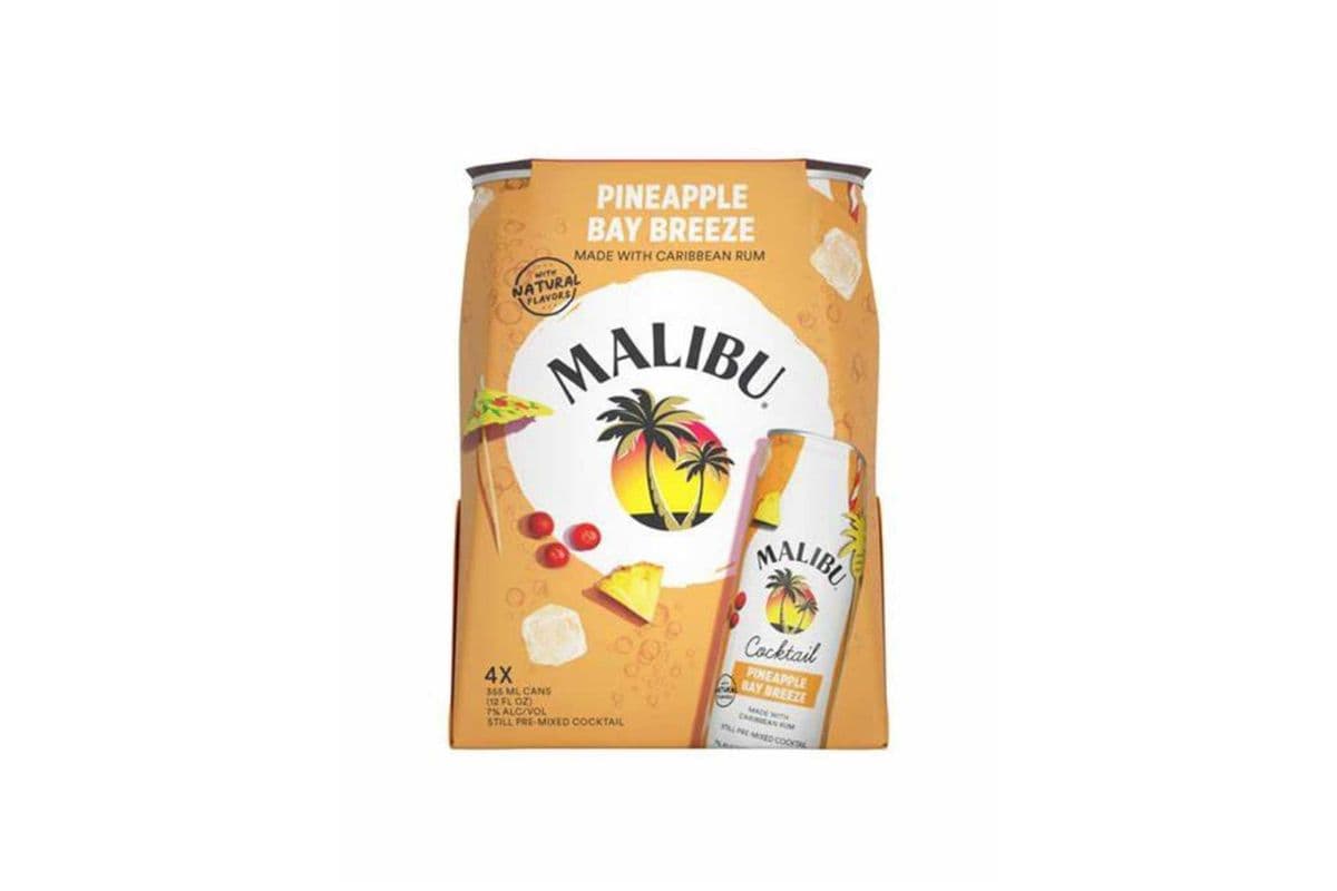 Malibu Pineapple Bay Breeze (4 x 355 ml)