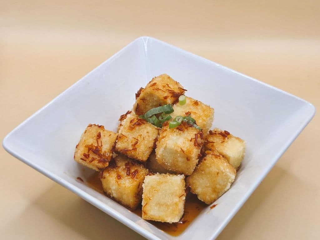 Spicy Agedashi Tofu