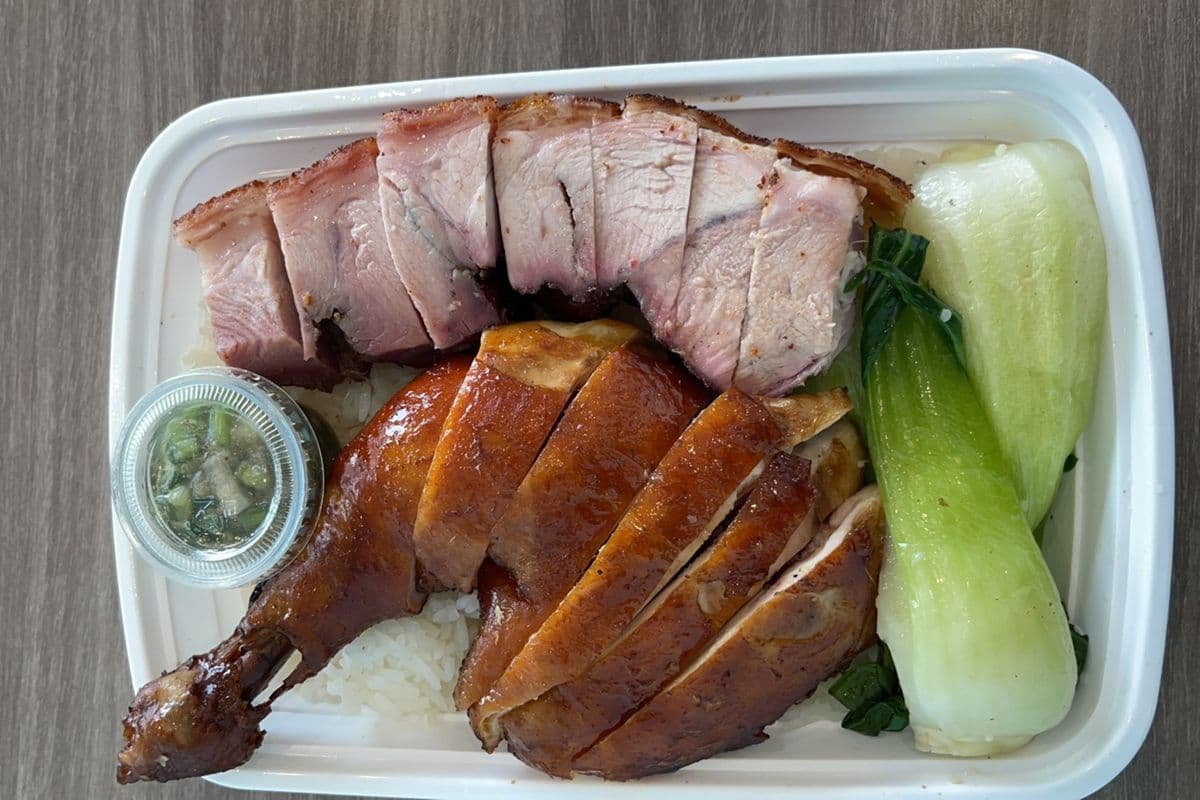 Two Items BBQ Choice on Rice