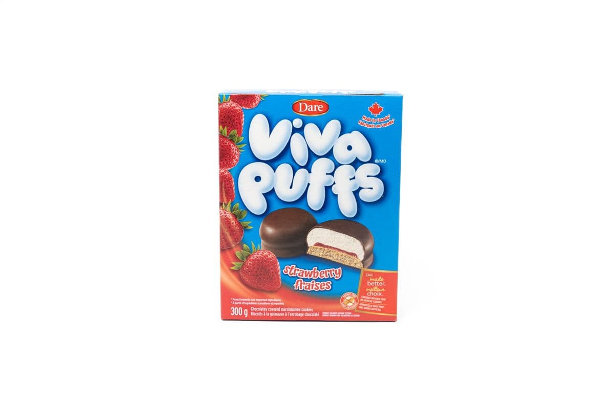 Viva Puffs Strawberry (300 g)