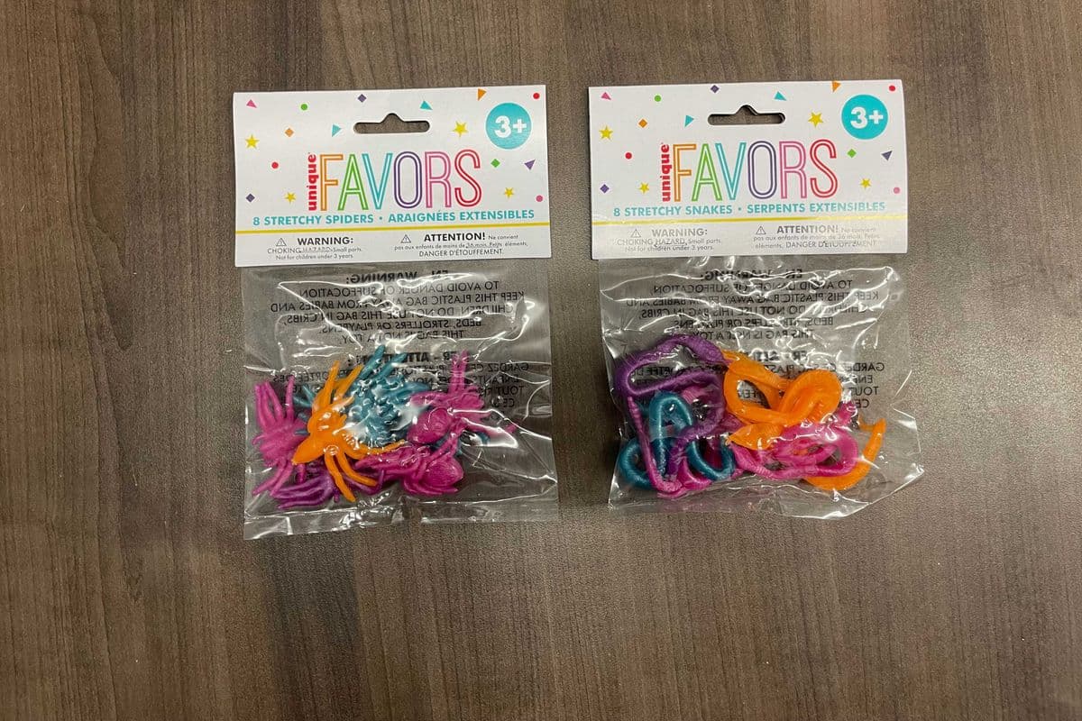 8 Stretchy Critters 1pk