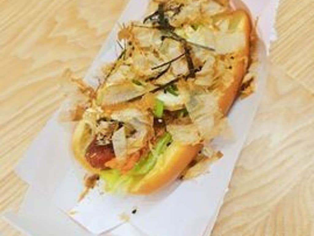 #1-Ebi Japa Hot Dog (Deep Fried Shrimp)