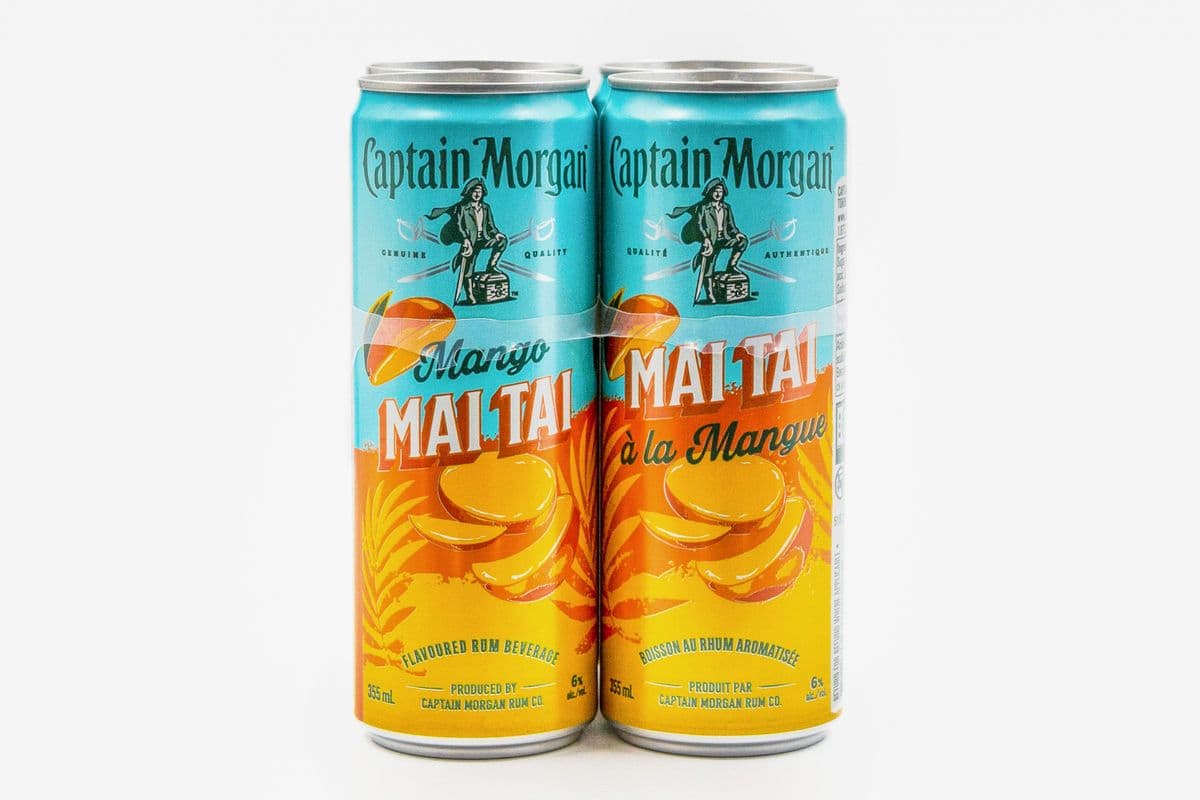 Captain Morgan Mai Tai (4 Pack) (1 x 4pc)