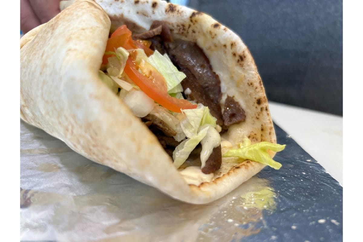Regular Donair with Cheese
