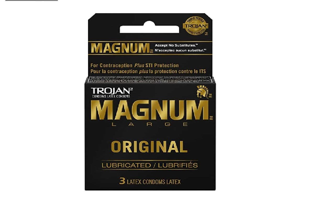 MAGNUM LARGE LUBRICATED CONDOMS 3 PCS