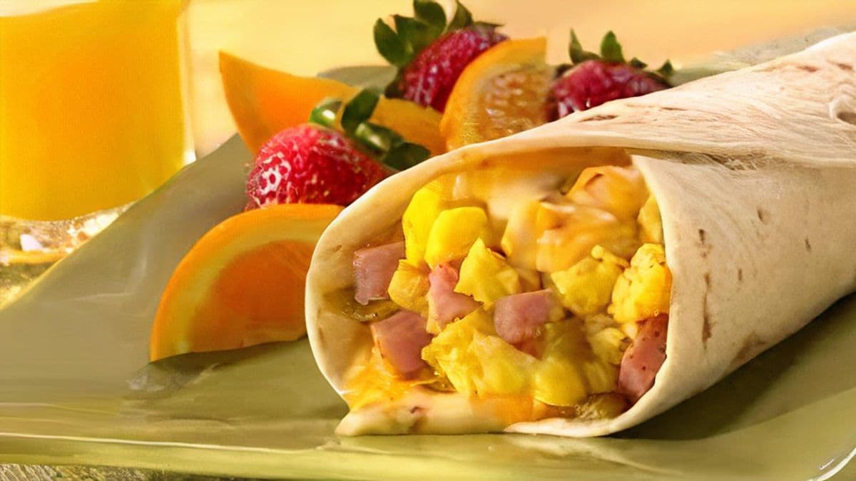 Grilled Breakfast Wrap