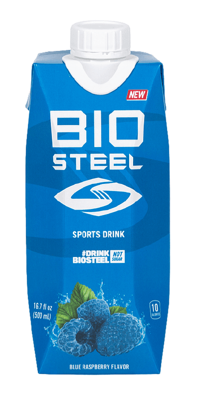 Bio Steel Hydration Pour Sportif Saveur Framboises Bleue 500ml/ Bio Steel Sports Hydration Blue Raspberry 500ml