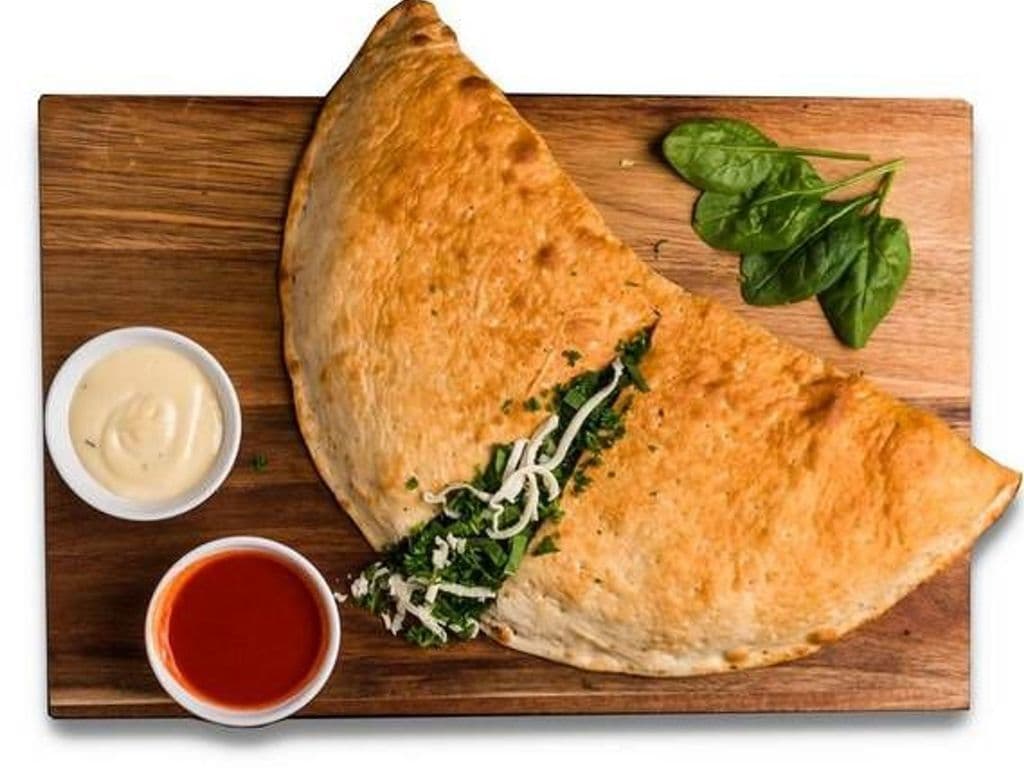 The Spinach Calzone