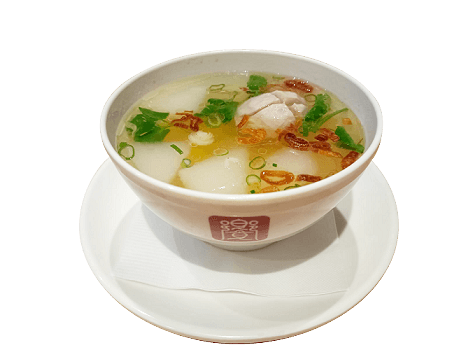Fresh Radish and FuZhou Fish Ball Soup / +蘿蔔福州魚丸湯(1p)