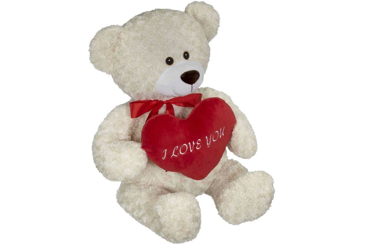 Teddy Bear - X Large "I Love You"