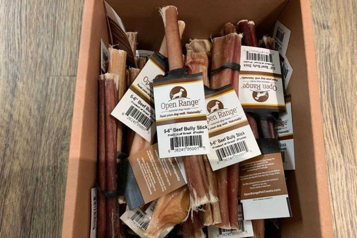 Open Range Beef Bully Stick 5-6"