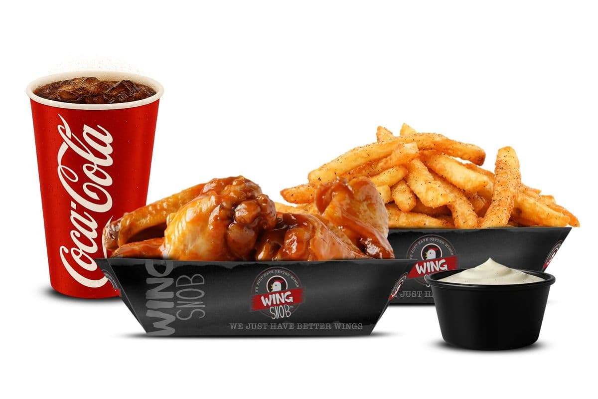 Six Wings (6 pcs) Meal Deal