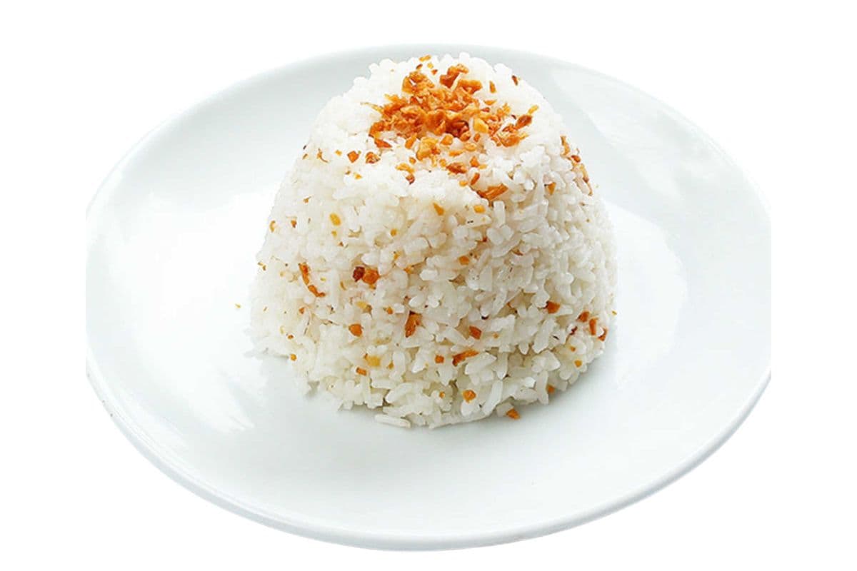 Cup of Garlic Rice