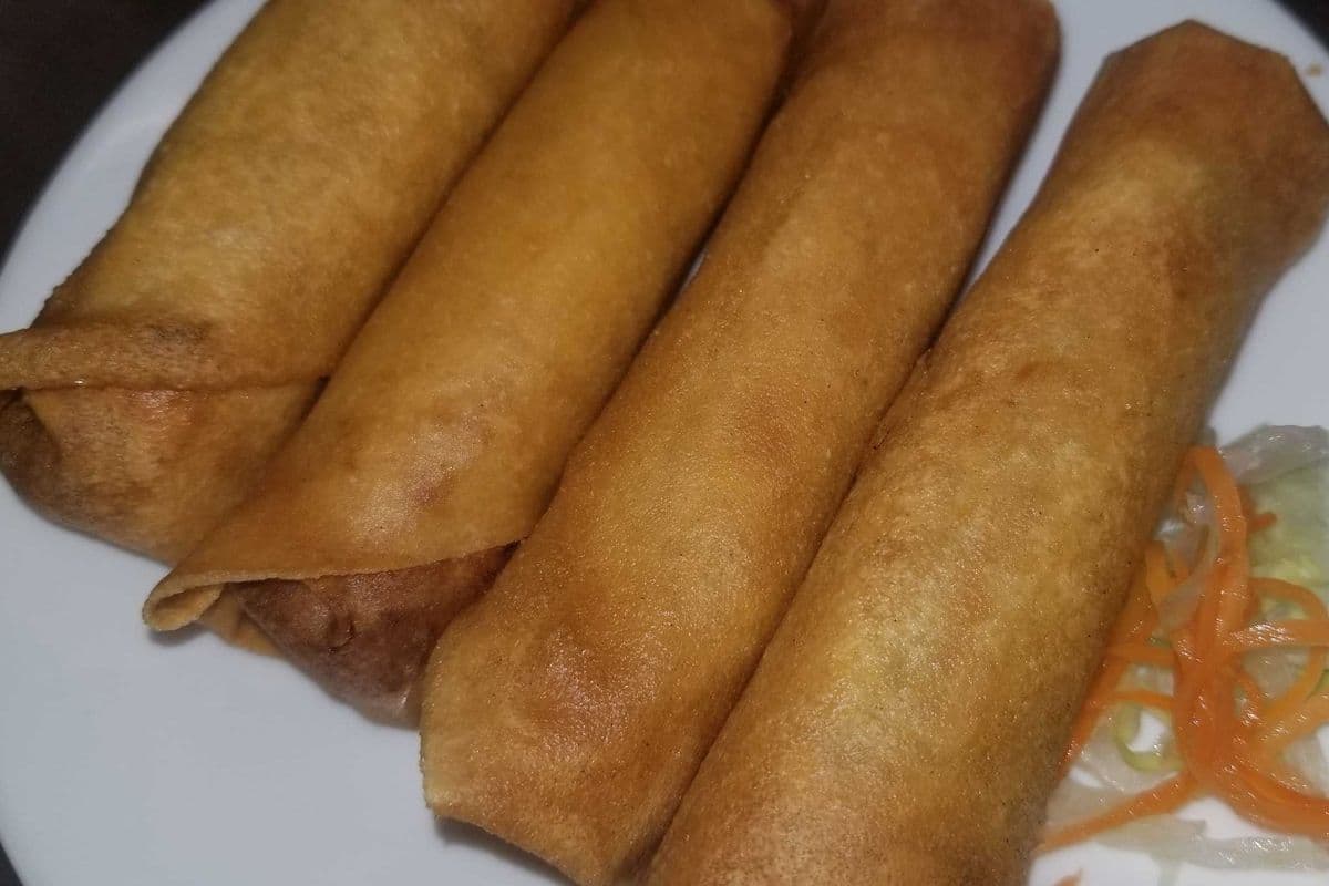 1. Deep Fried Pork Spring Rolls
