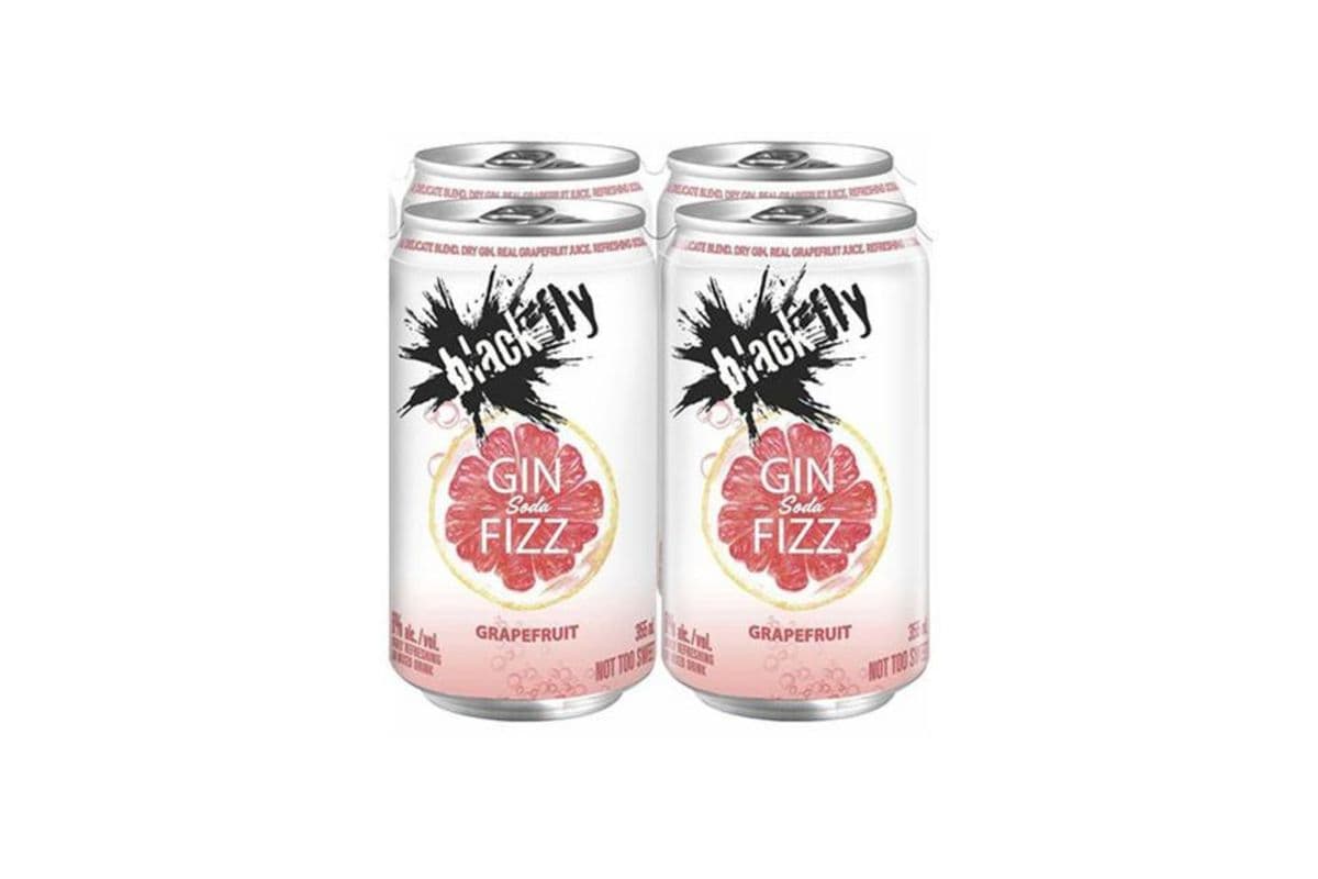 Blackfly Gin Soda Grapefruit (4 Cans)