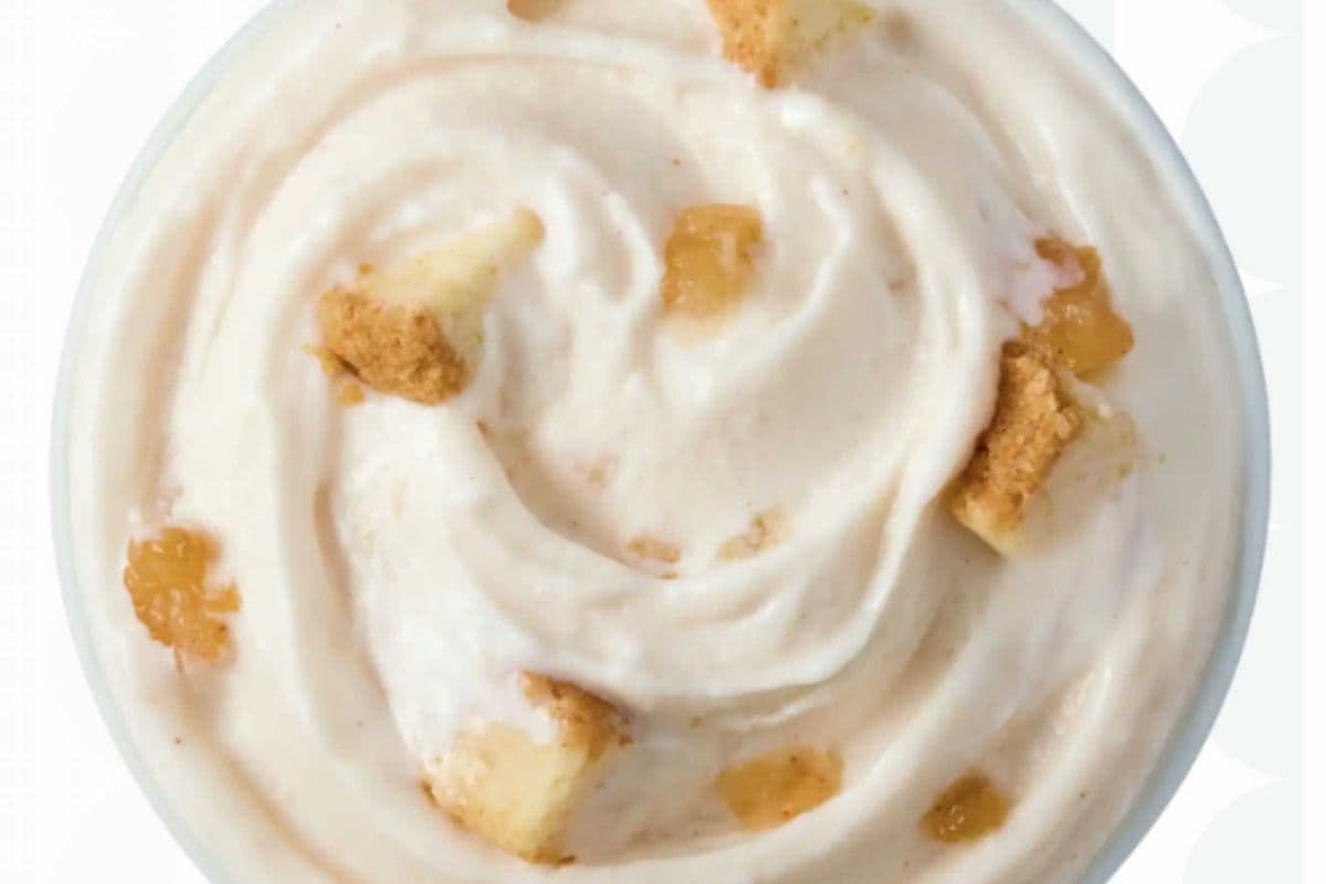 DessertMD Blizzard Gâteau fromage pomme et caramel/Caramel apple cheesecake Blizzard.