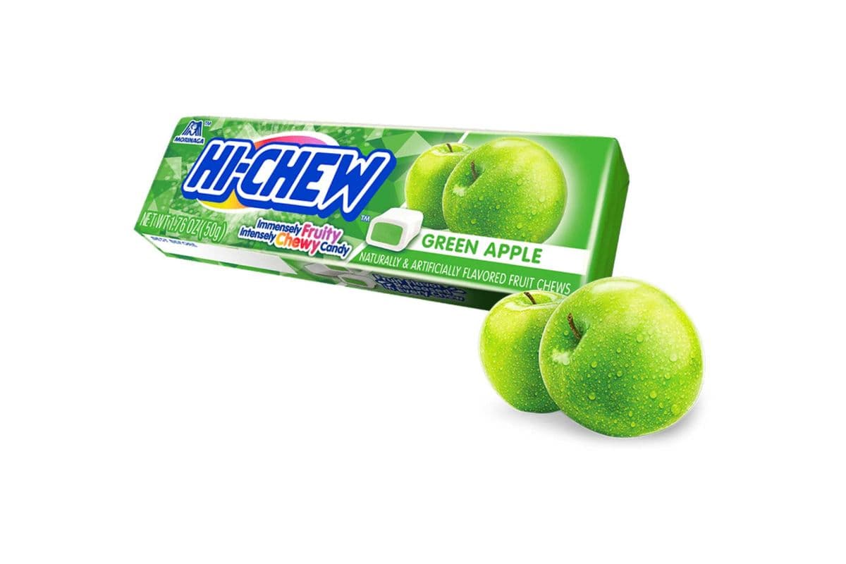 Green apple. (Hi Chew) (58 g)