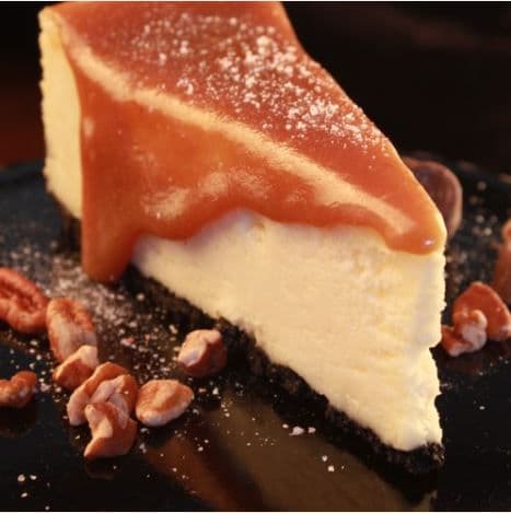 High End Bistro Caramel Cheesecake (Single Slice)