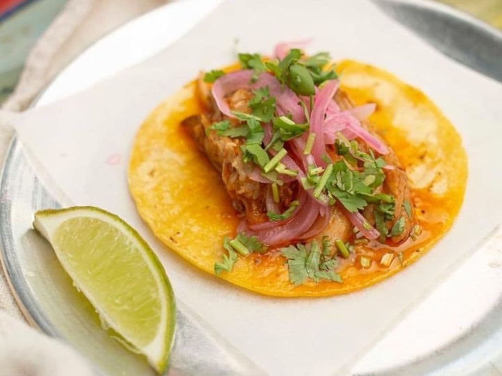 Cochinita Pibil Taco