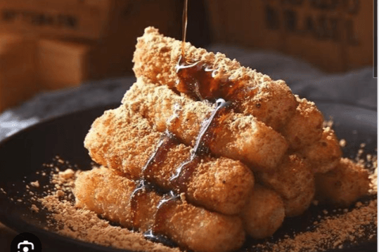 Sticky Rice Cake with Brown Sugar