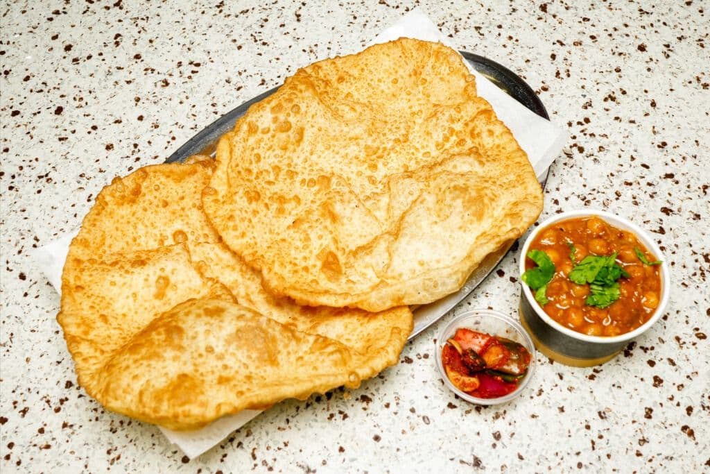 CHANNA PURI & HALWA
