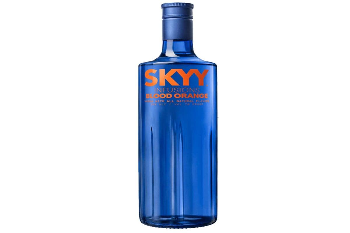 SKYY BLOOD ORANGE INFUSION VODKA 750 ML (1 x 750 ML)