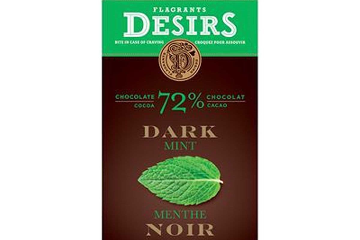 Flagrants Désirs chocolat noir 72% menthe