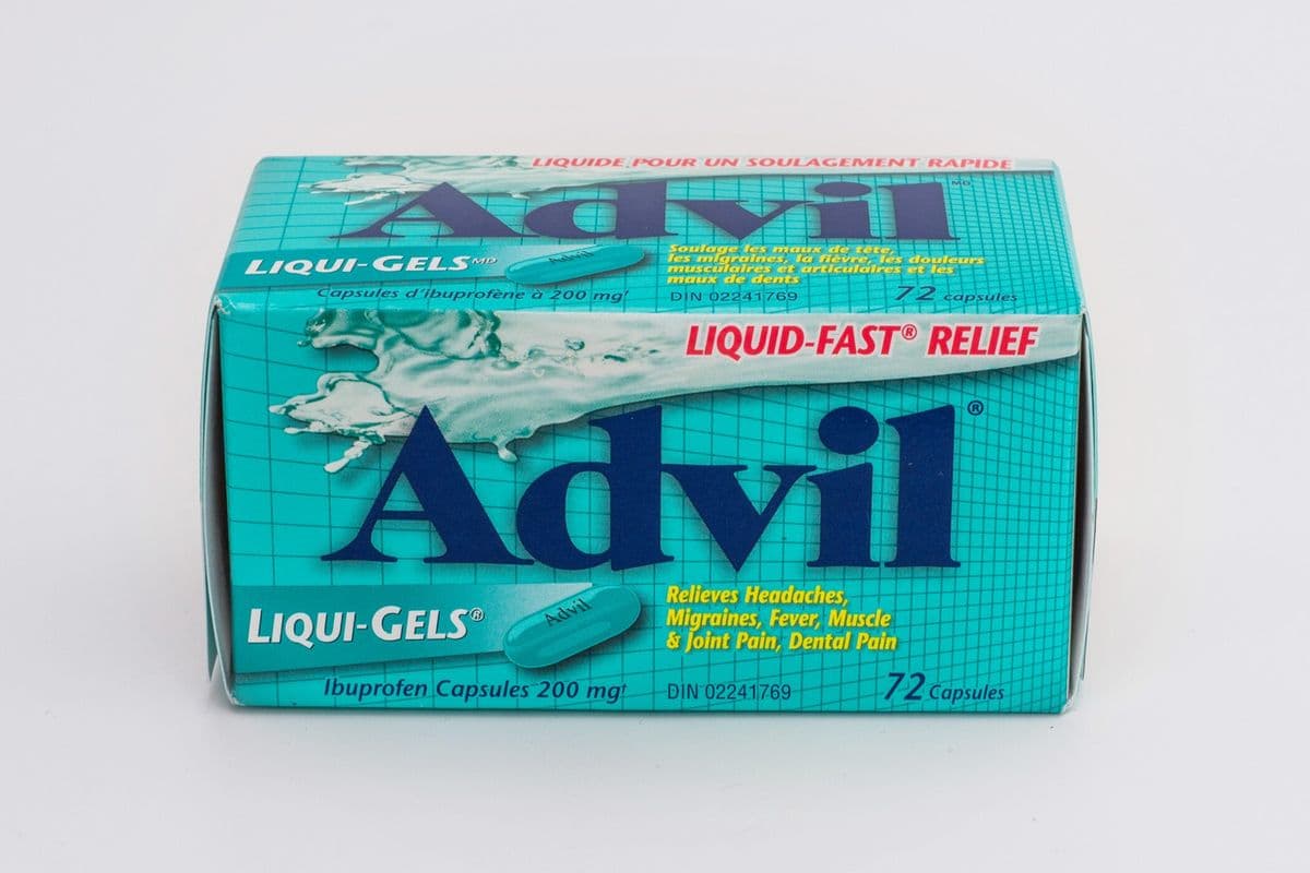 Advil Regular Strength Liqui-Gels (200mg, 72 capsules)