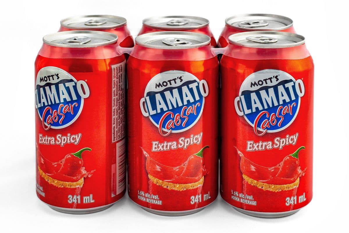 Mott's Clamato Caesar Original (6 Pack) (1 x 355)