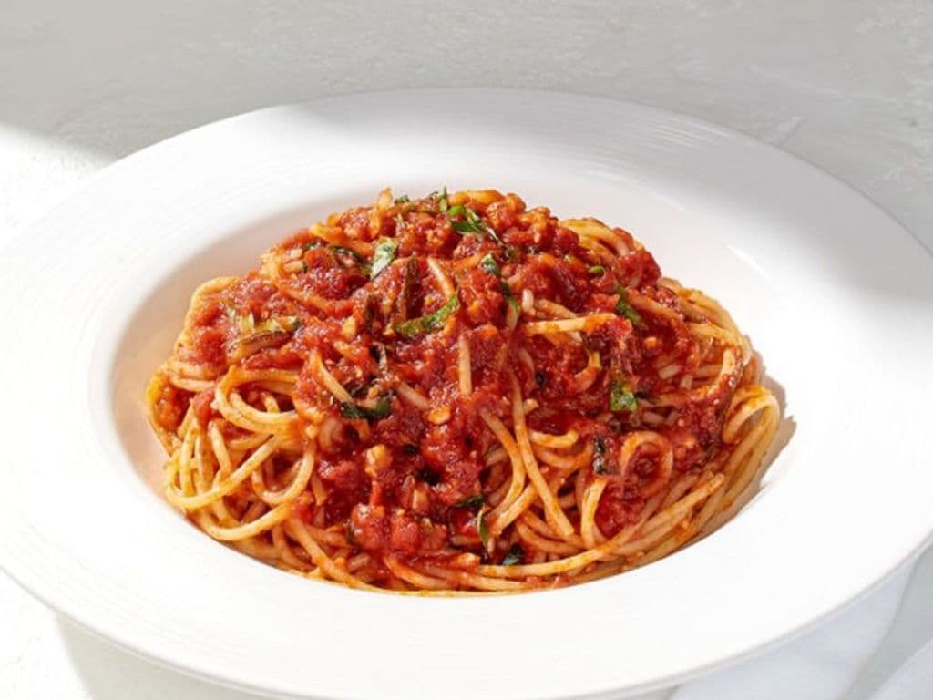 Tomato Basil Spaghetti