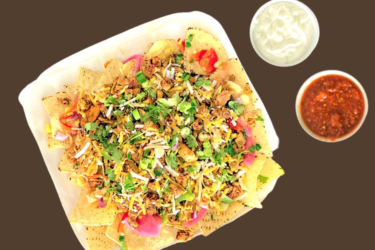 Ancho Chipotle Chicken Nachos