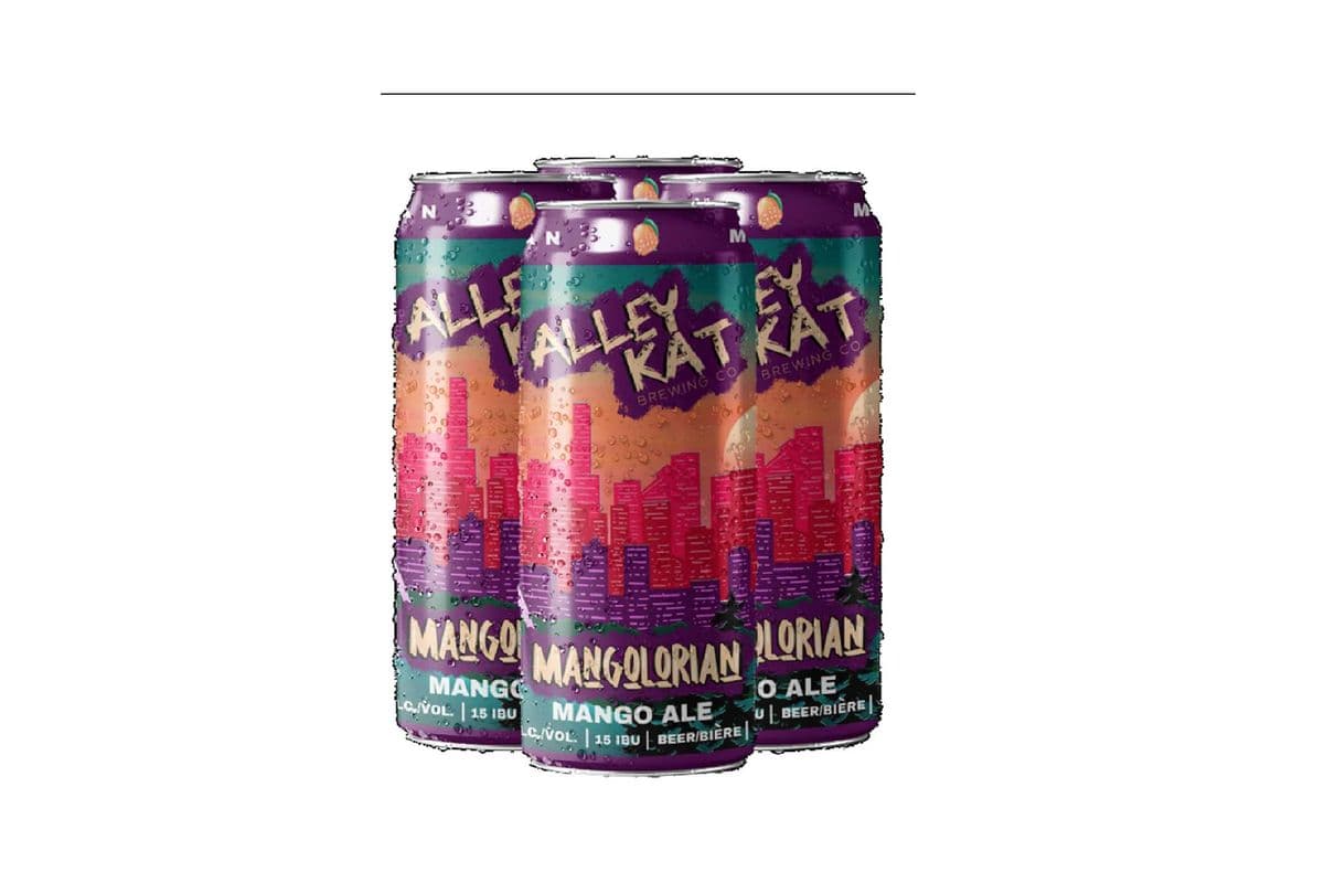 883692. ALLEY KAT MANGOLORIAN MANGO ALE (4 x 473ML (CANS))