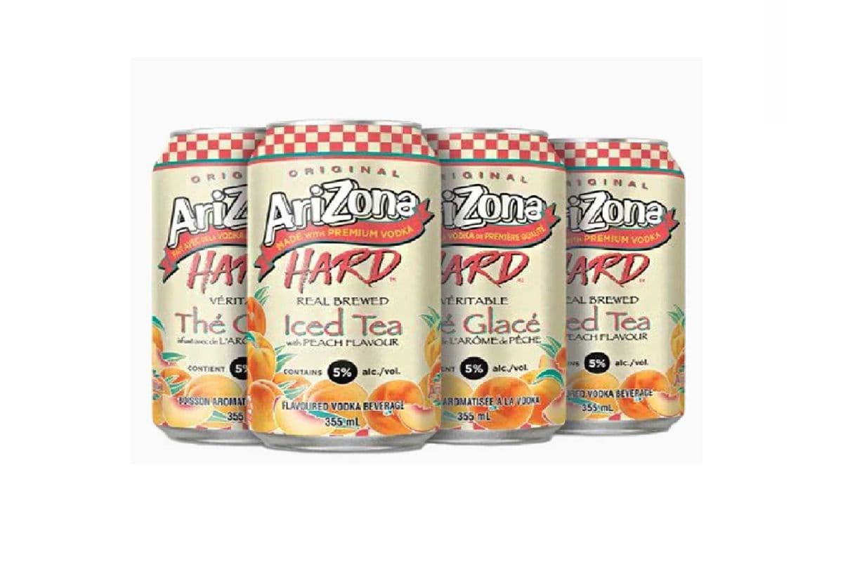 Arizona Peach Iced Tea (6 x 355 ml Cans)